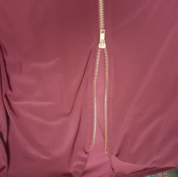 Pretty wine party dress. New with tags. - Picture 2 of 5